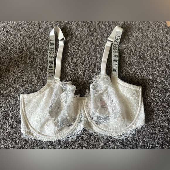 VS Very Sexy Unlined Shine Strap Push Up Without Padding Bra Size 38DDD 🥰 - Picture 3 of 16